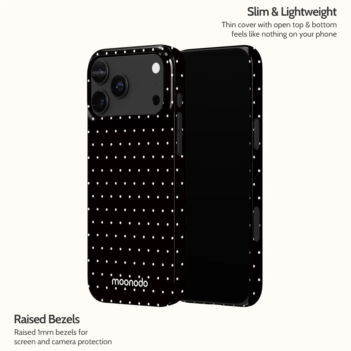 Noir Pinpoint - iPhone 18 Pro Max Case