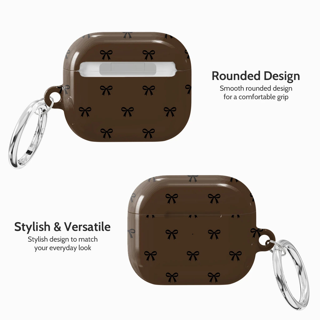 Espresso Bows - AirPods 3 Case