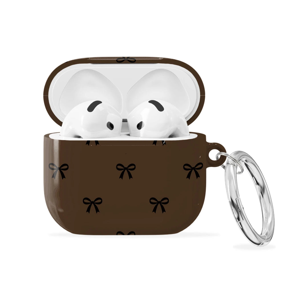 Espresso Bows - AirPods 4 Case