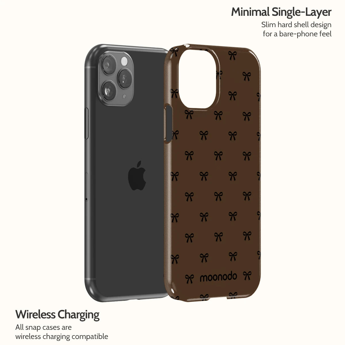 Espresso Bows - iPhone 11 Pro Case