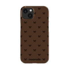 Espresso Bows - iPhone 13 Case