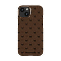 Espresso Bows - iPhone 14 Case