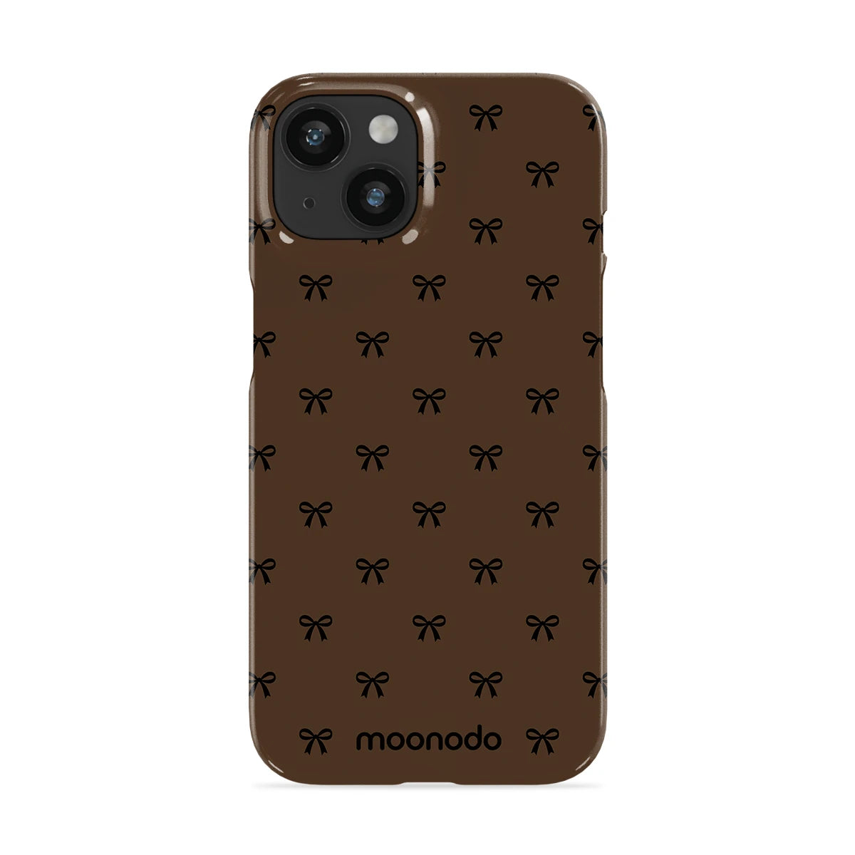 Espresso Bows - iPhone 14 Case