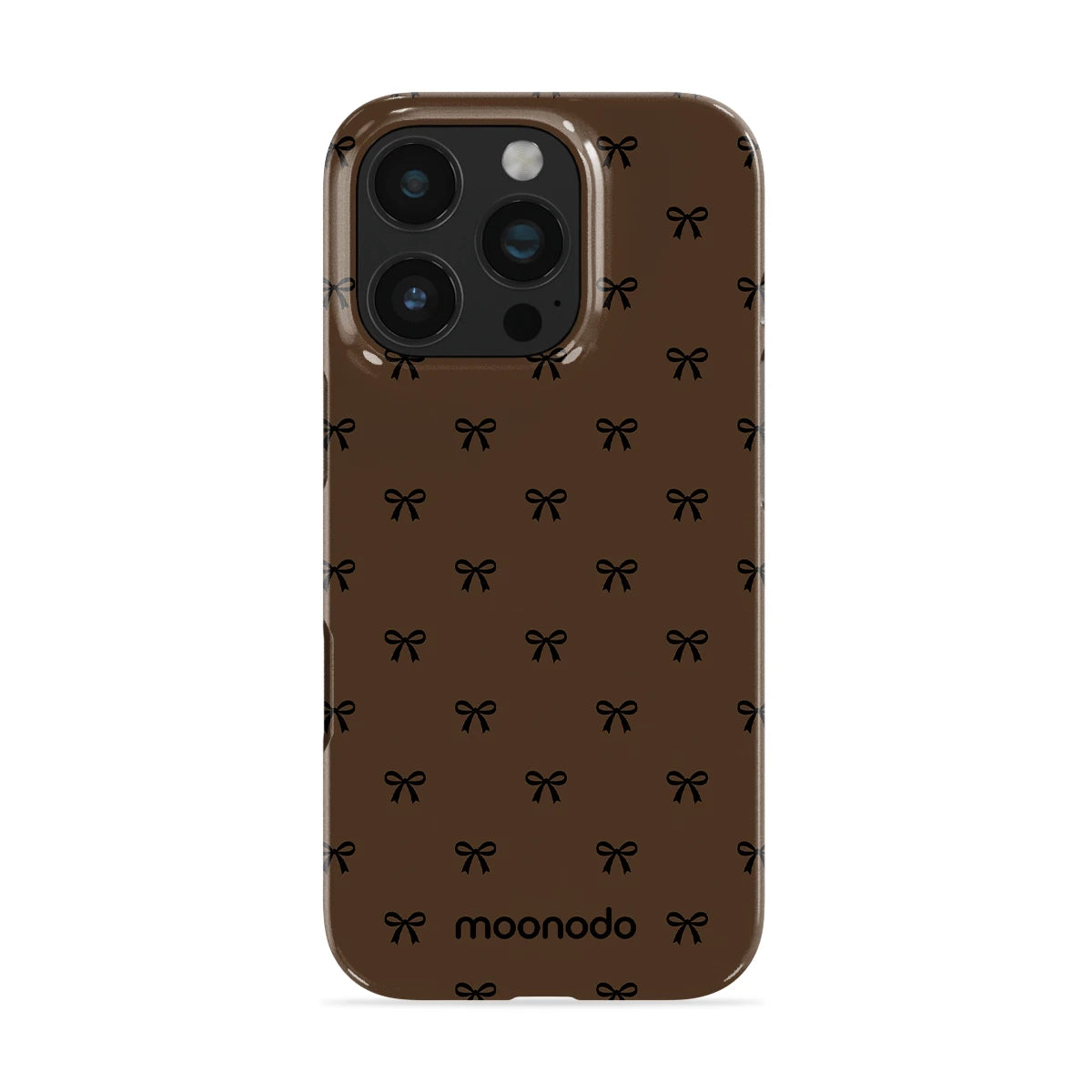Espresso Bows - iPhone 16 Pro Case