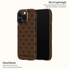 Espresso Bows - iPhone 16 Pro Case