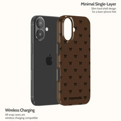 Espresso Bows - iPhone 17 Case