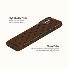 Espresso Bows - iPhone 17 Case