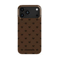 Espresso Bows - iPhone 18 Pro Max Case