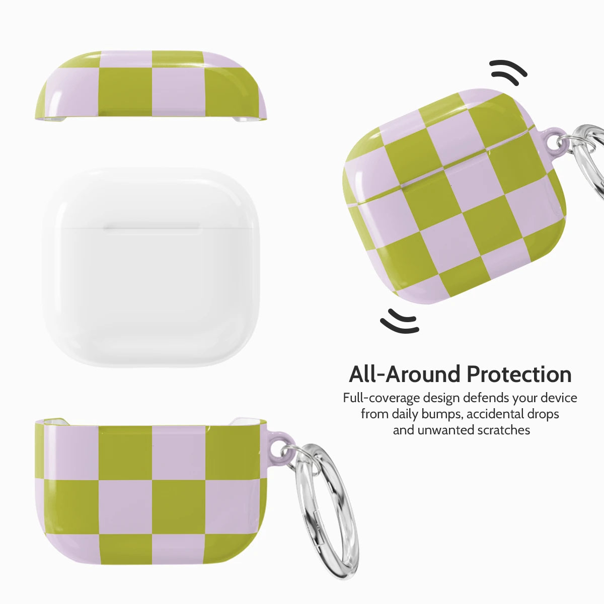 Lilac Lime - AirPods 4 Case