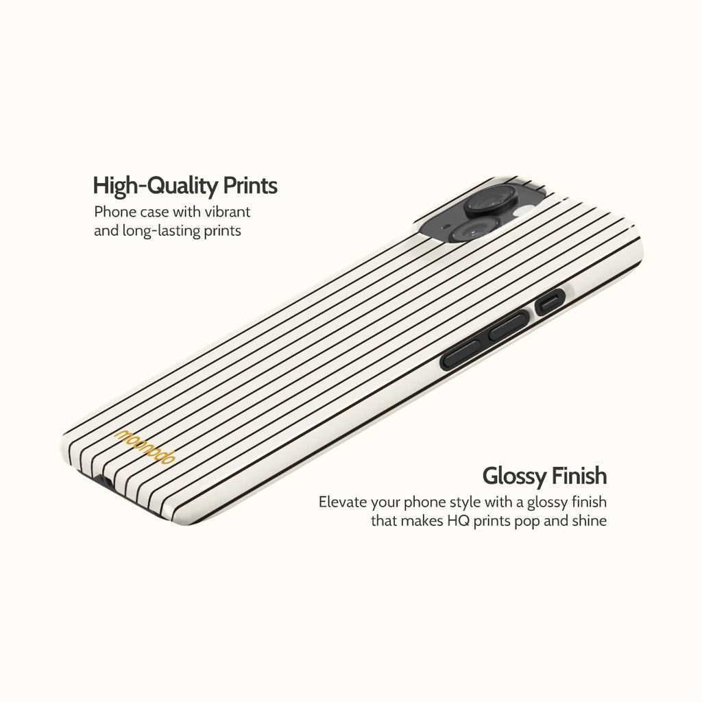Graphite Line - iPhone 15 Case