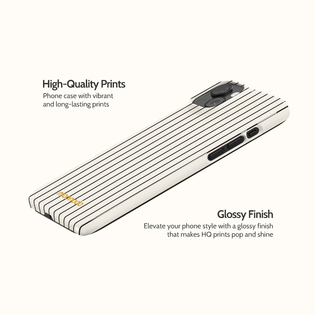 Graphite Line - iPhone 15 Plus Case