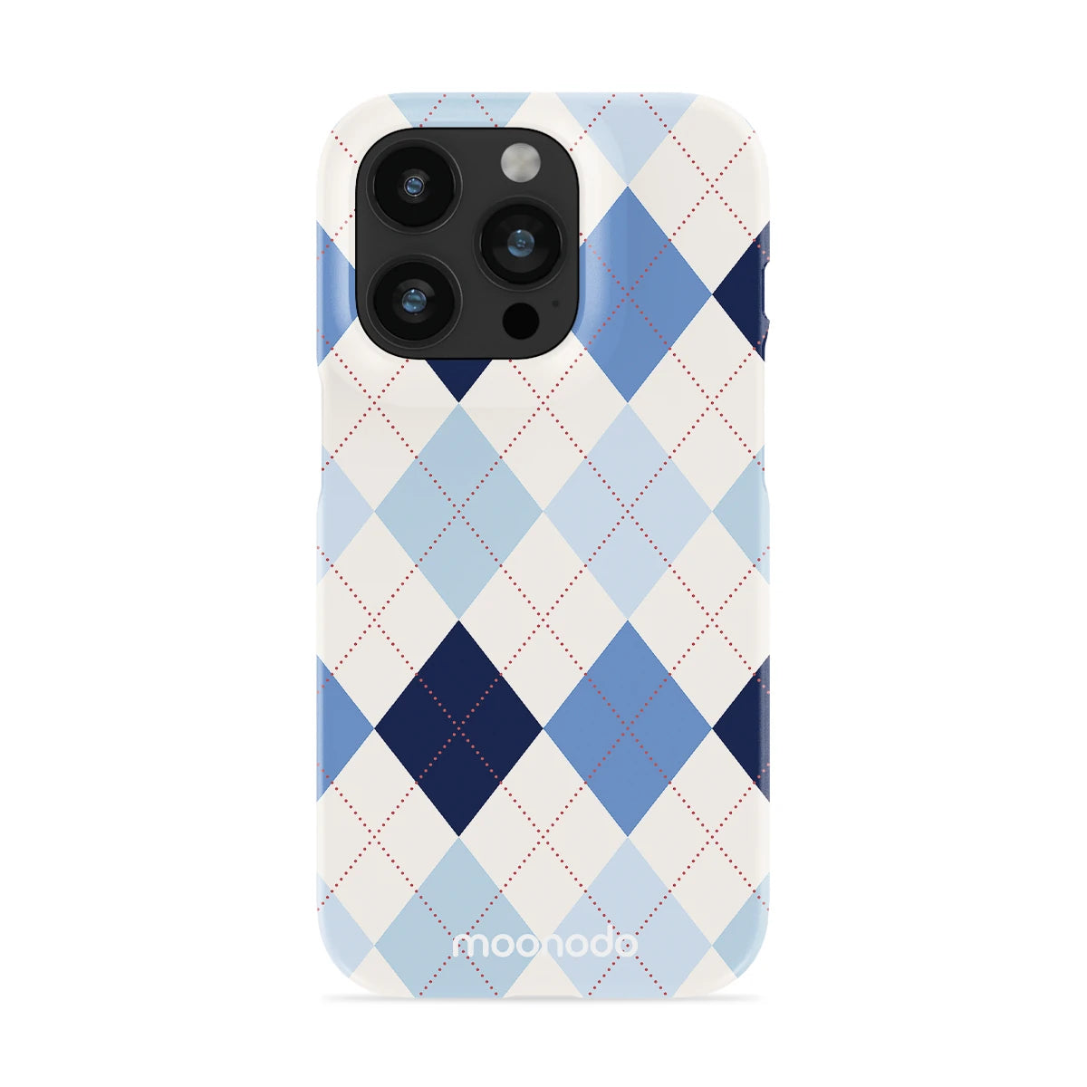 Arctic Argyle - iPhone 14 Pro Case