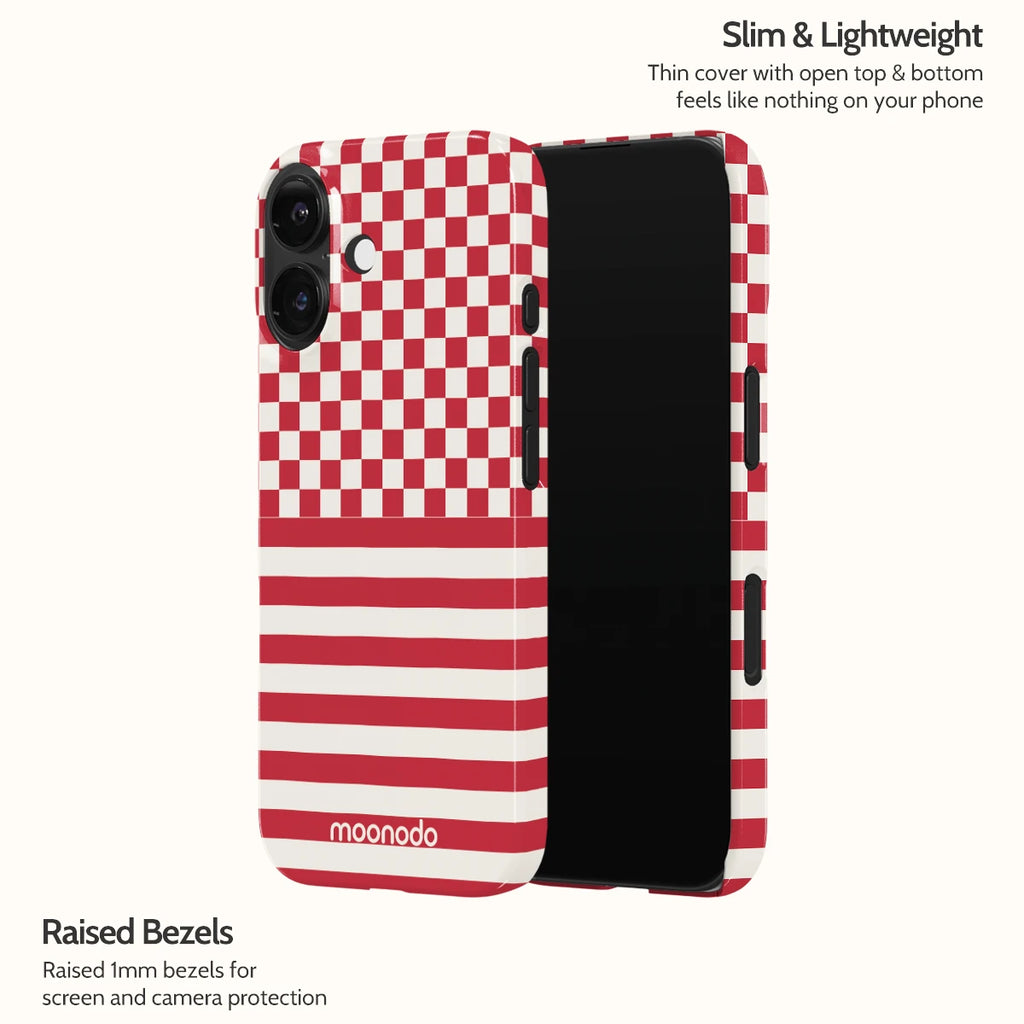 Raspberry Picnic - iPhone 16 Case
