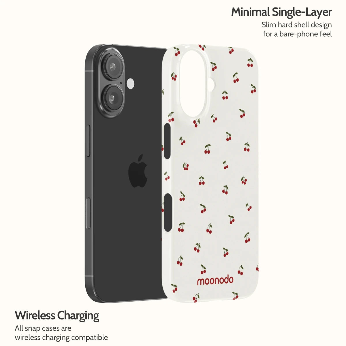 Cherry Sprig - iPhone 16 Case