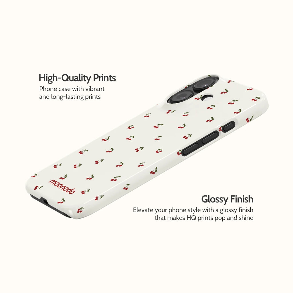 Cherry Sprig - iPhone 16 Case
