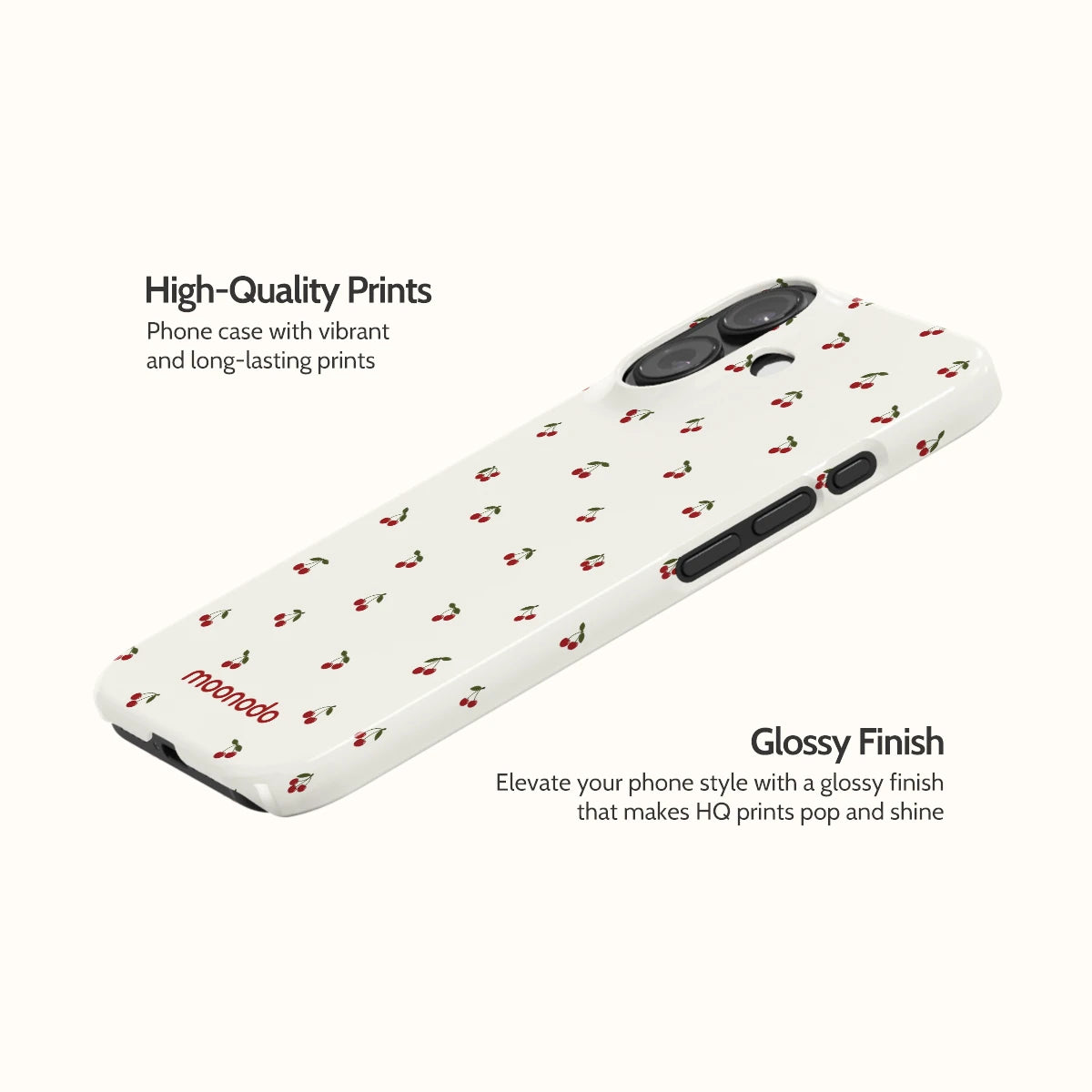 Cherry Sprig - iPhone 16 Case