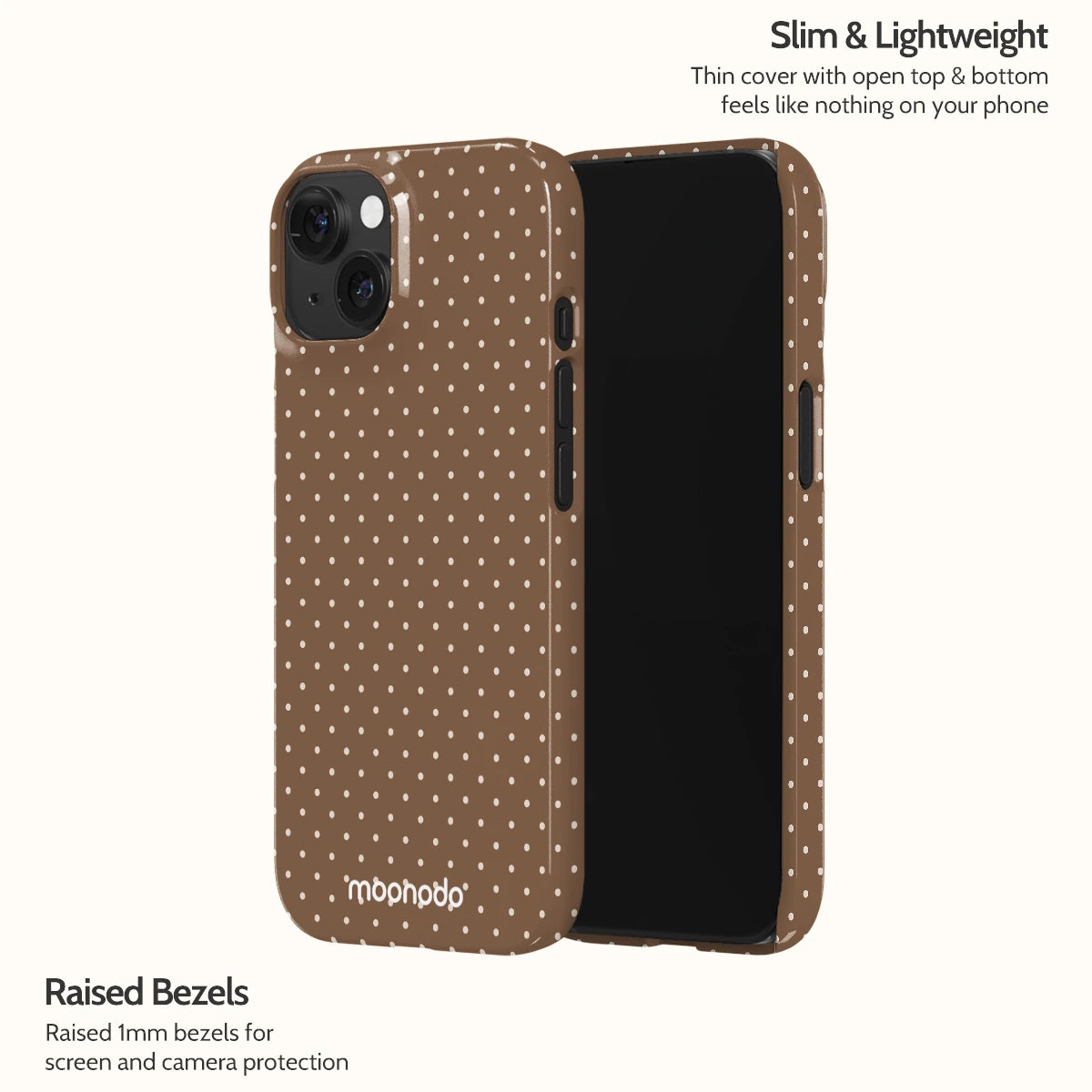 Truffle Dots - iPhone 15 Case