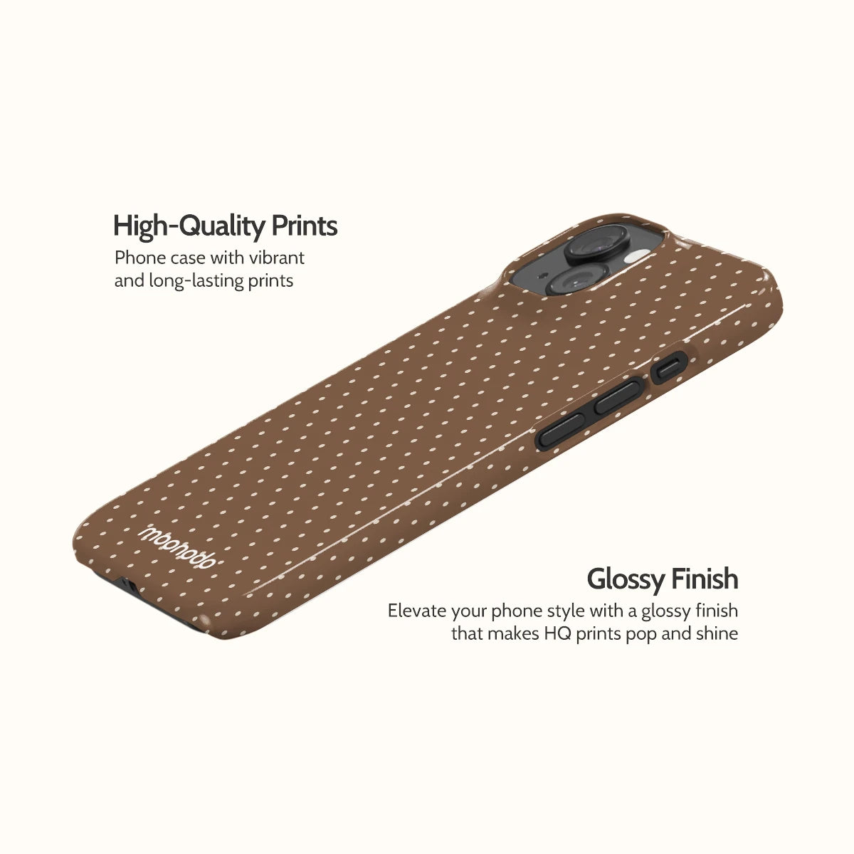 Truffle Dots - iPhone 15 Case