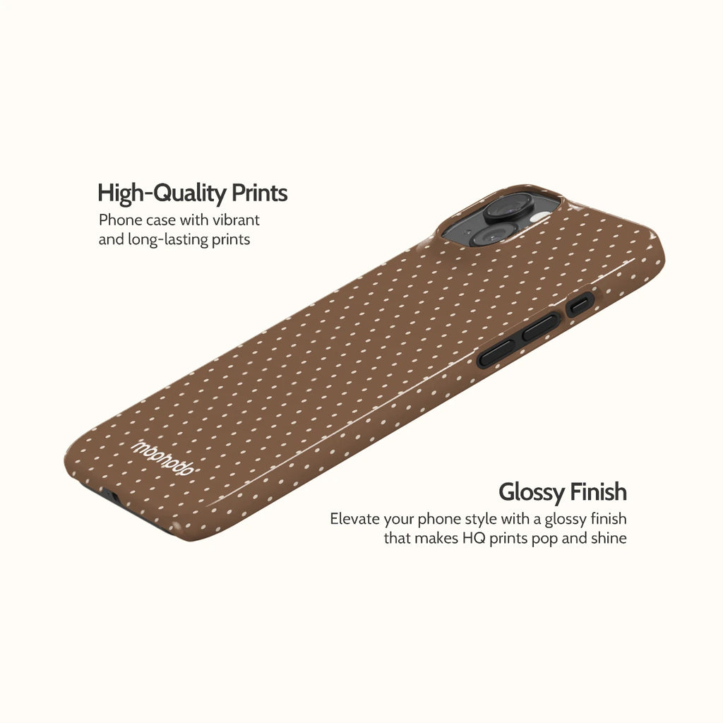Truffle Dots - iPhone 15 Plus Case