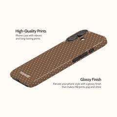 Truffle Dots - iPhone 16 Case