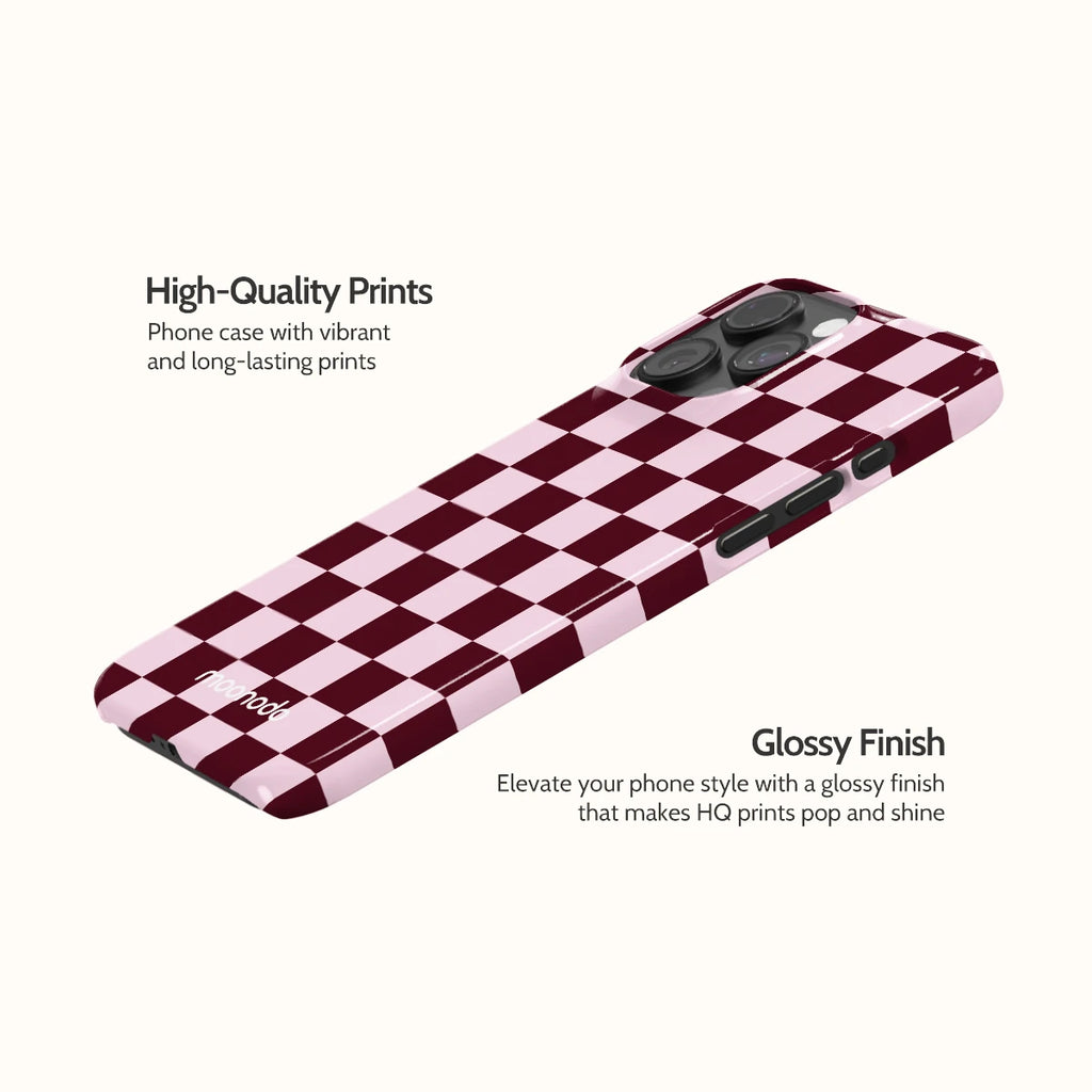 Pink Noir - iPhone 15 Pro Max Case