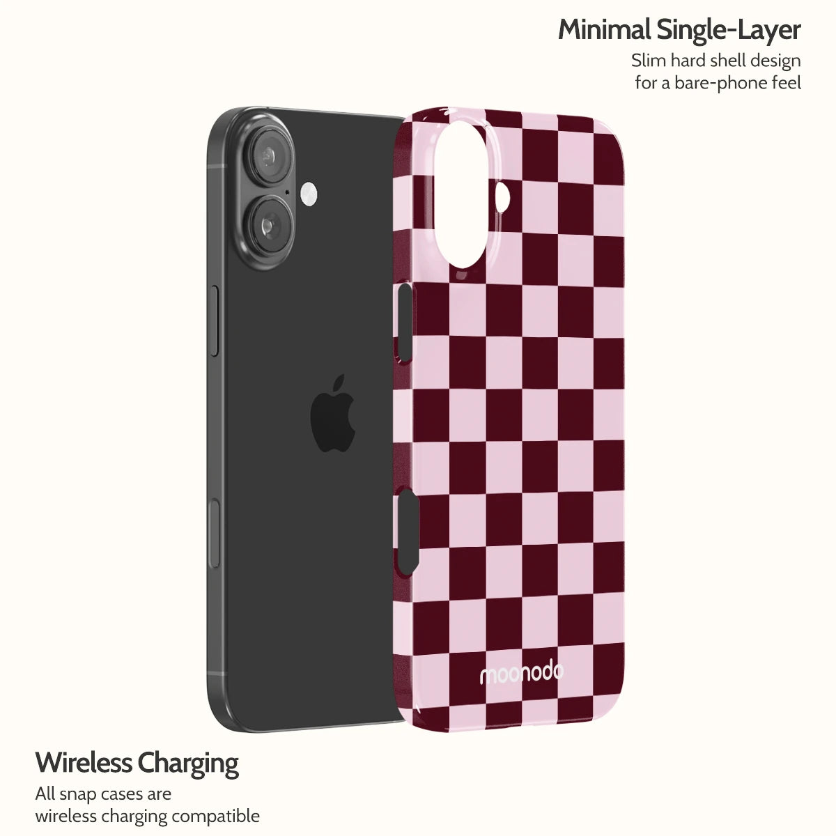 Pink Noir - iPhone 16 Plus Case