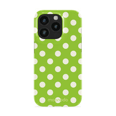 Neon Polka - iPhone 15 Pro Case