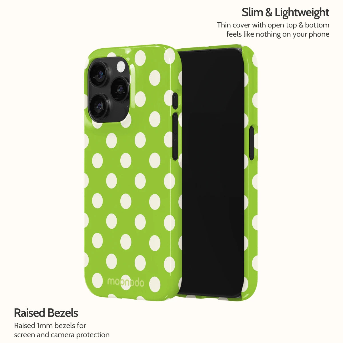 Neon Polka - iPhone 15 Pro Case