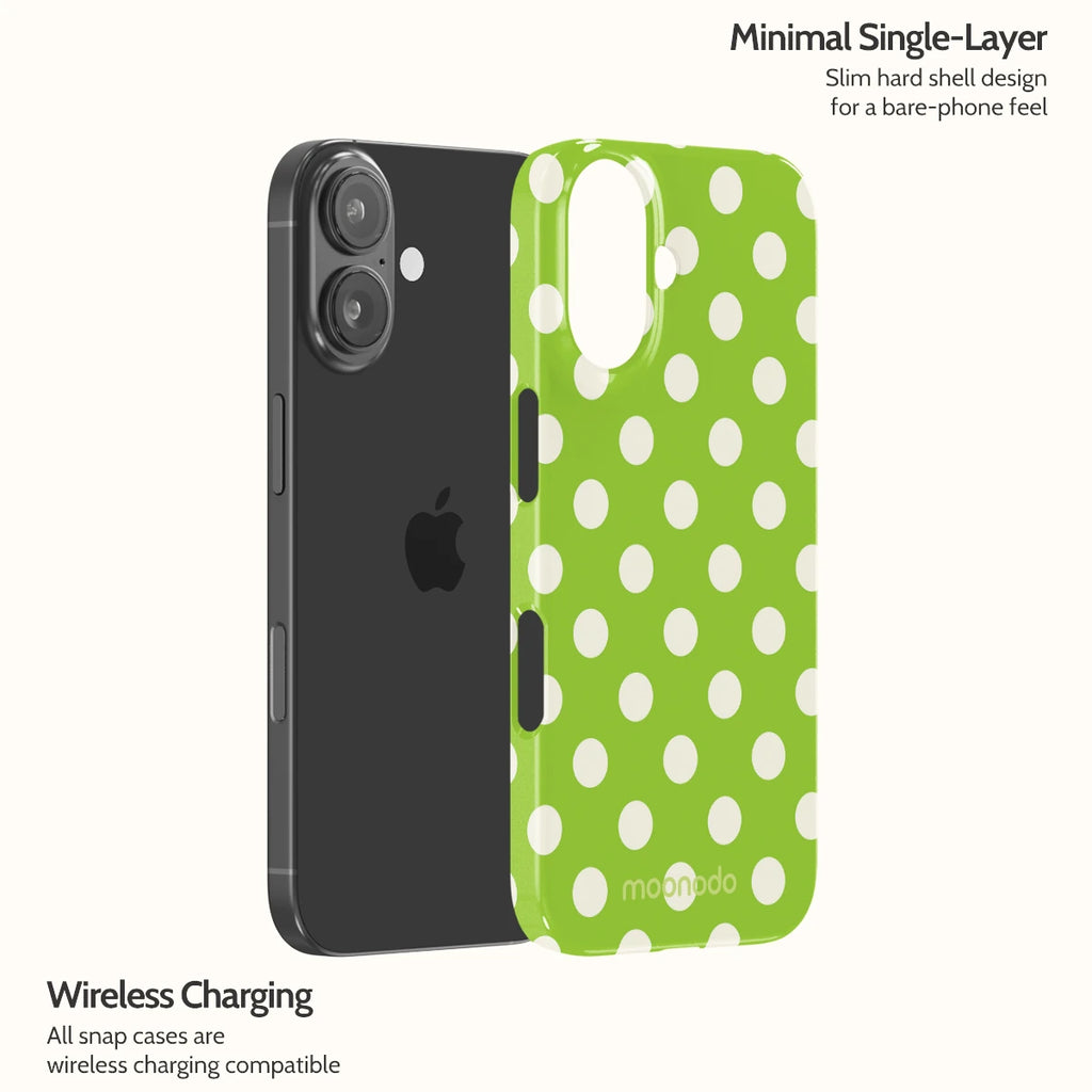 Neon Polka - iPhone 16 Case
