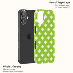 Neon Polka - iPhone 16 Case