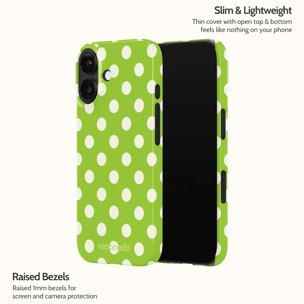 Neon Polka - iPhone 16 Case
