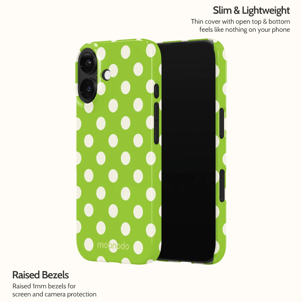 Neon Polka - iPhone 16 Case