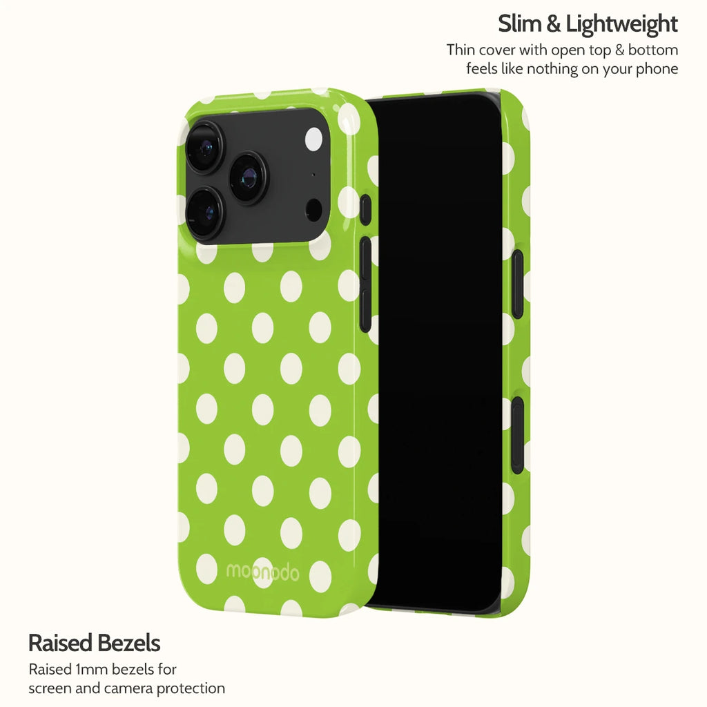 Neon Polka - iPhone 17 Pro Case