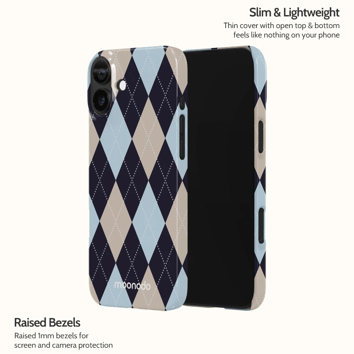Harbor Argyle - iPhone 16 Plus Case