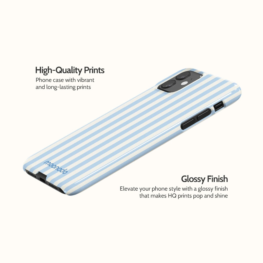 Bluebell Stripe - iPhone 11 Case