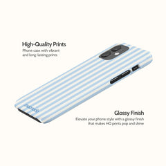 Bluebell Stripe - iPhone 12 Case