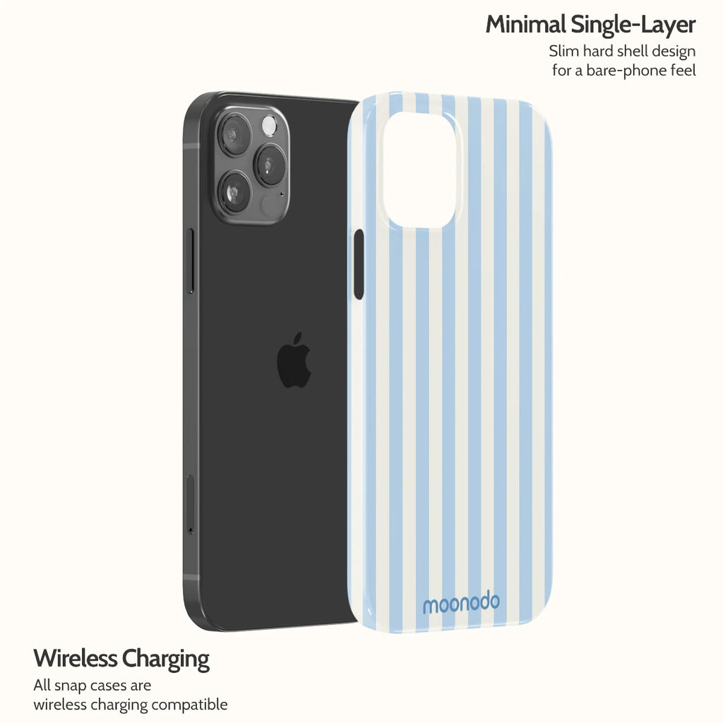 Bluebell Stripe - iPhone 12 Pro Case