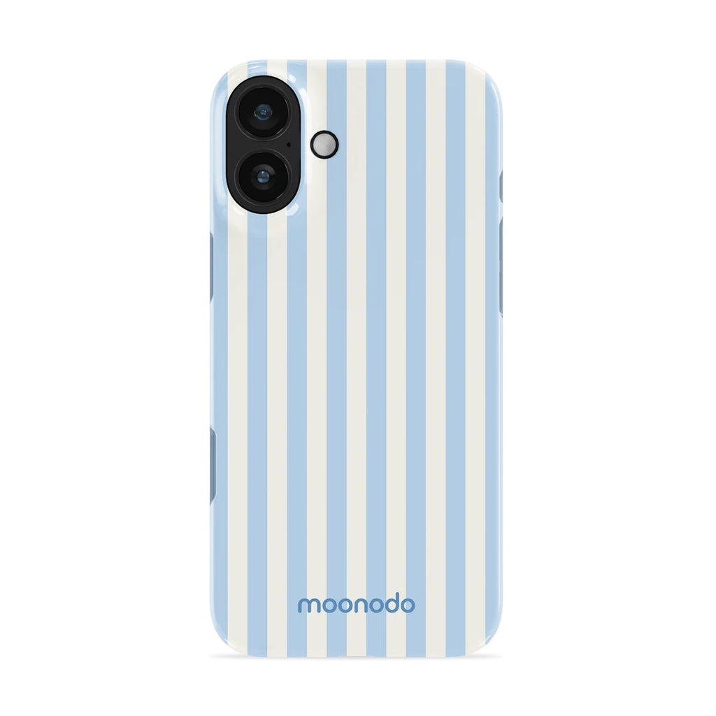 Bluebell Stripe - iPhone 16 Plus Case