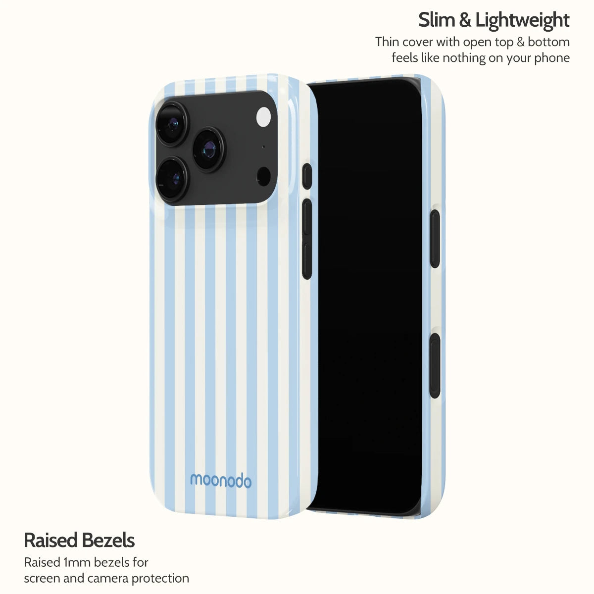 Bluebell Stripe - iPhone 18 Pro Case