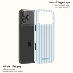 Bluebell Stripe - iPhone 18 Pro Max Case