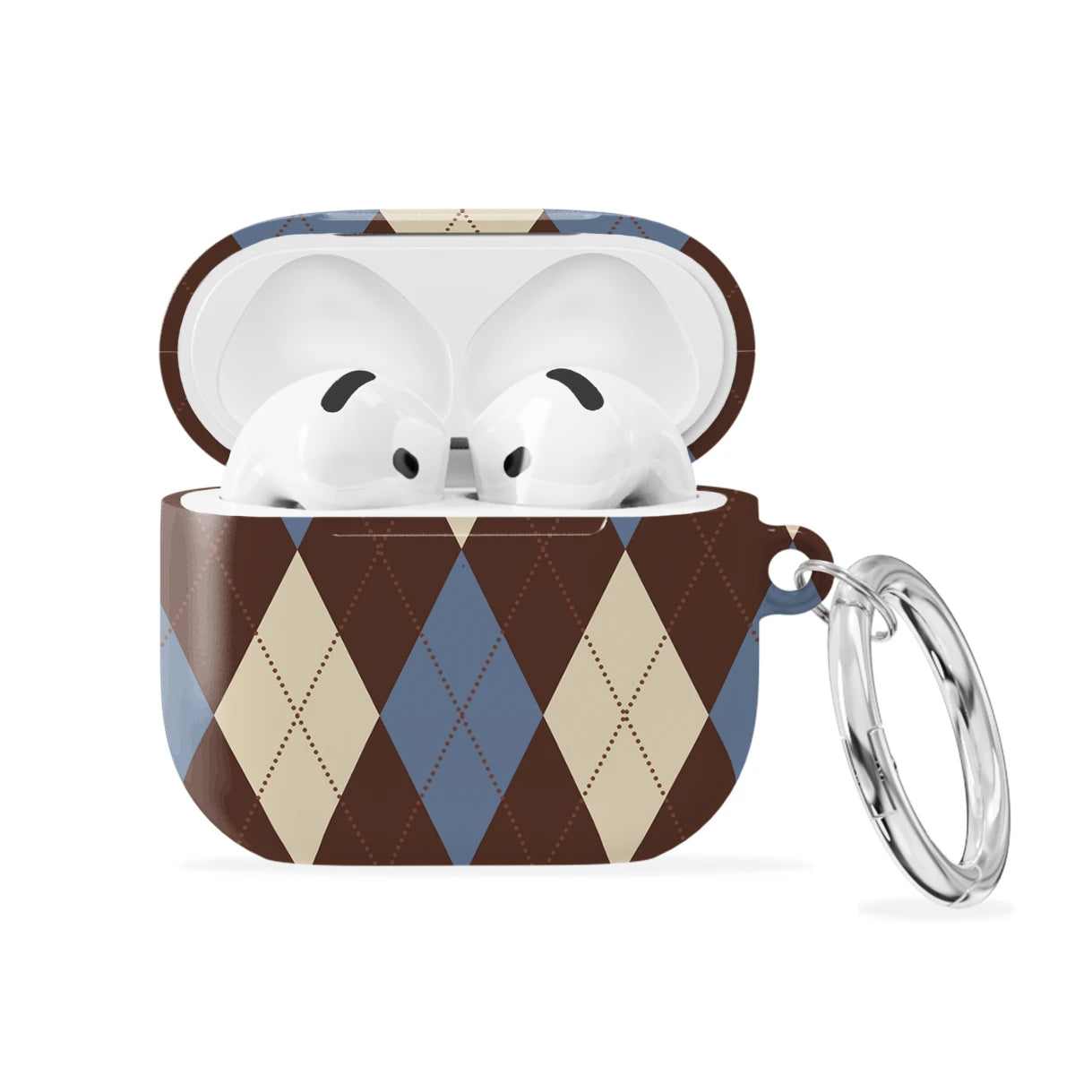 Denim Argyle - AirPods 4 Case