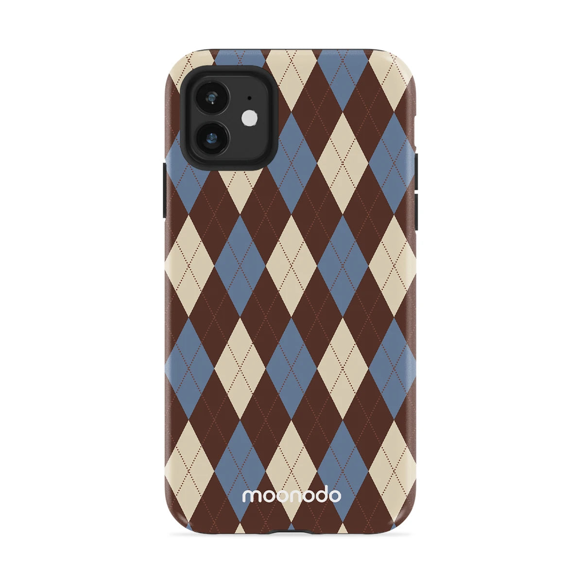 Denim Argyle - iPhone 11 Case