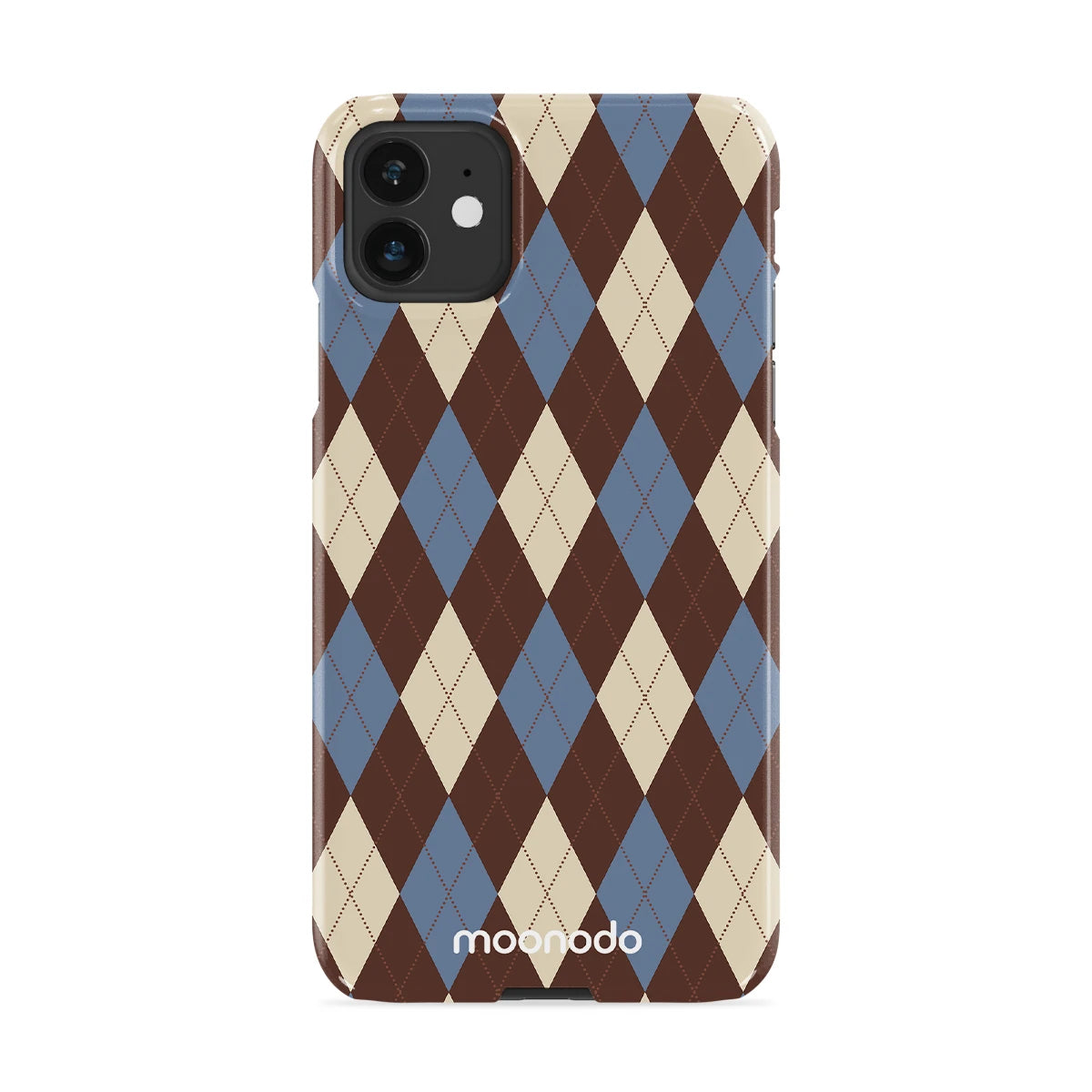 Denim Argyle - iPhone 11 Case