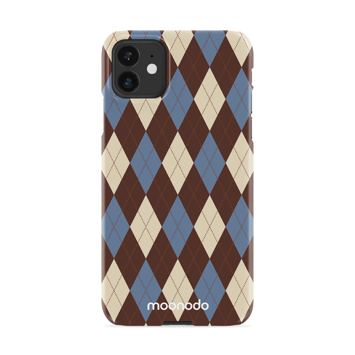 Denim Argyle - iPhone 11 Case