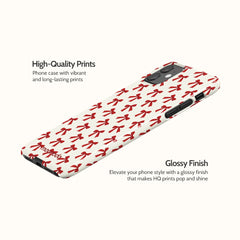 Ruby Ribbons - iPhone 11 Case
