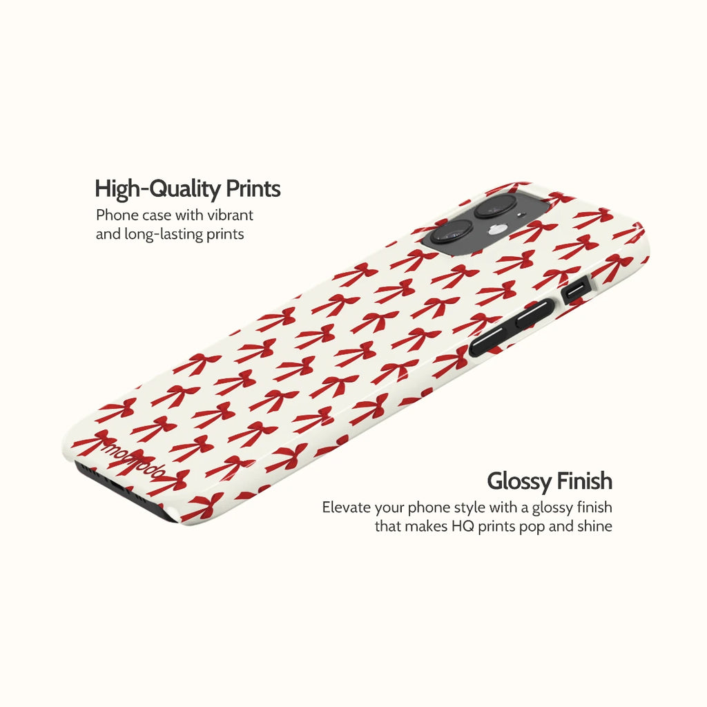 Ruby Ribbons - iPhone 12 Case