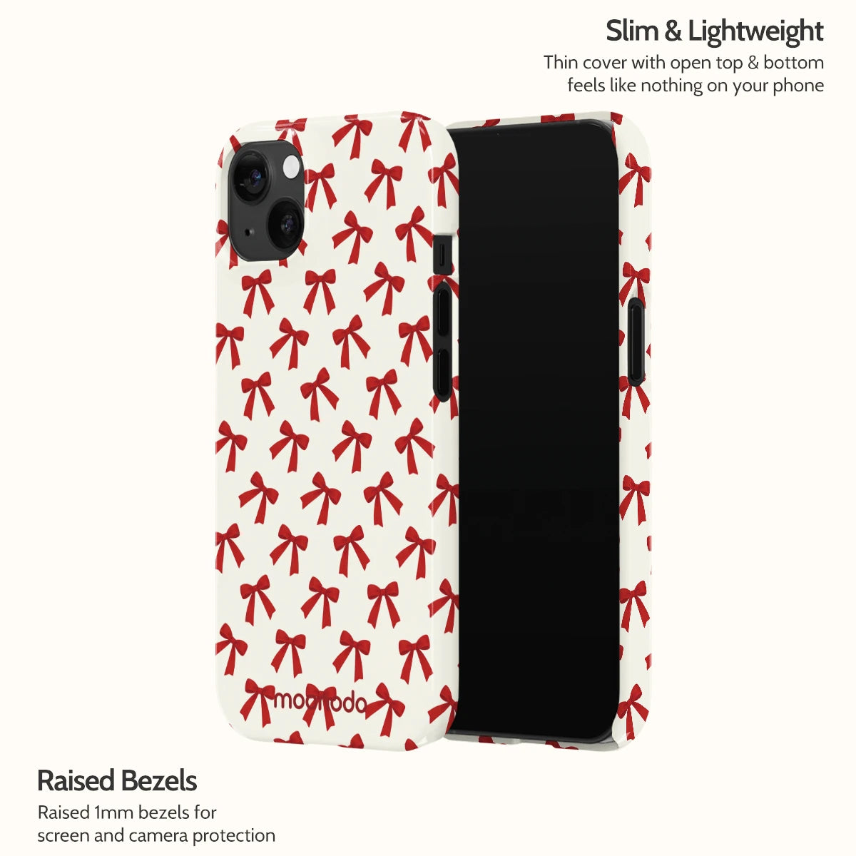 Ruby Ribbons - iPhone 13 Case