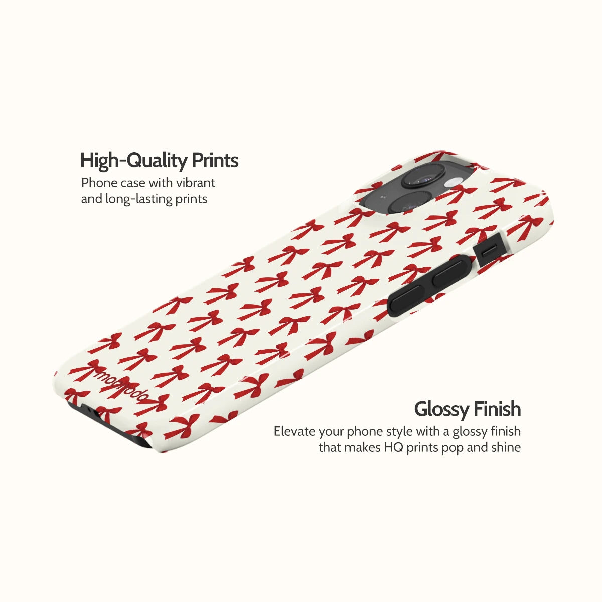 Ruby Ribbons - iPhone 13 Mini Case