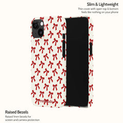 Ruby Ribbons - iPhone 14 Case