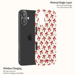 Ruby Ribbons - iPhone 16 Case